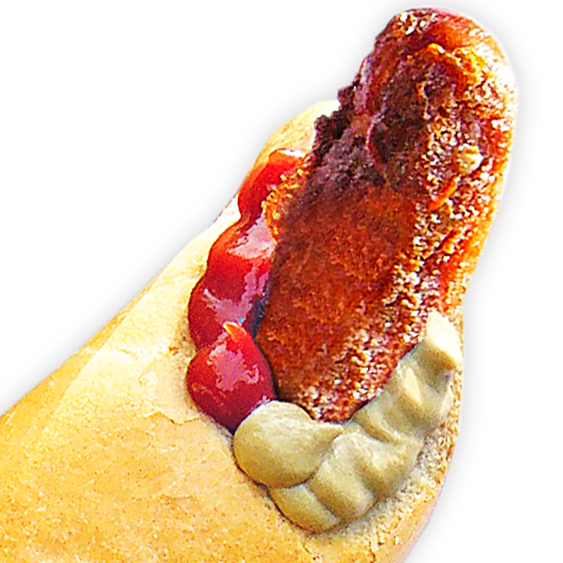 Käsekrainer Hot Dog Symbolfoto